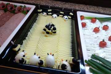 Breakfast buffet