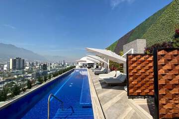Rooftop pool