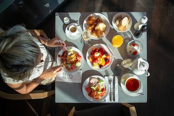Breakfast area