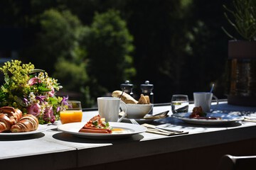 Breakfast area