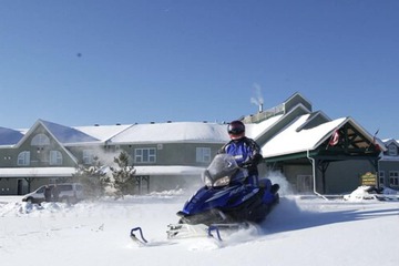 Snowmobiling
