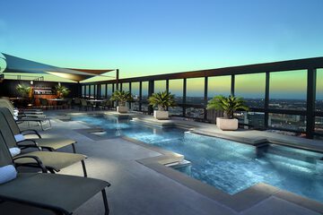 Rooftop pool