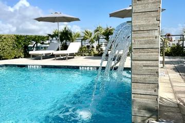 Rooftop pool