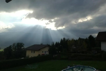 outside
