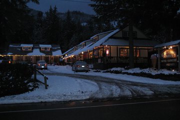 Front of property - evening/night