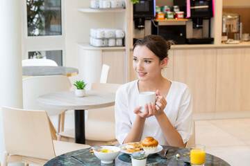 Breakfast area
