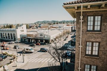 City view from property