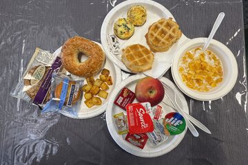 Breakfast buffet