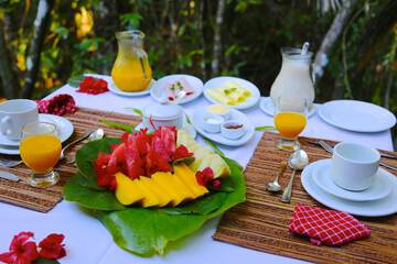 Breakfast area