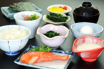 #Breakfast example_Eat a lot and stay healthy♪