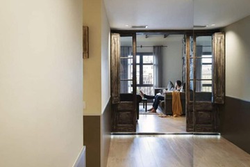 Interior entrance