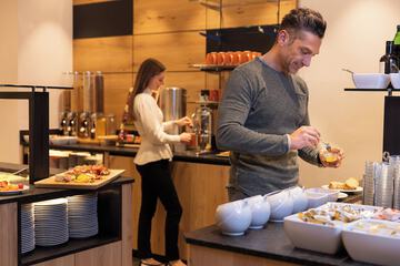 Breakfast buffet