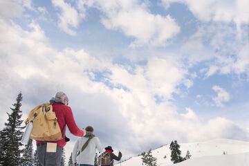 Snowshoeing