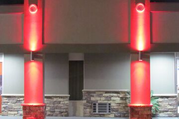 Front of property - evening/night