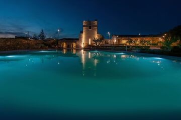 Front of property - evening/night