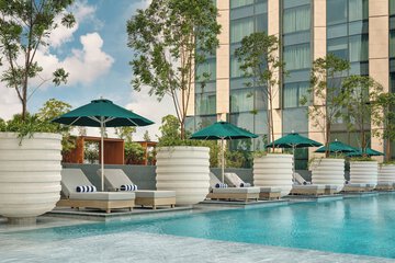 Rooftop pool