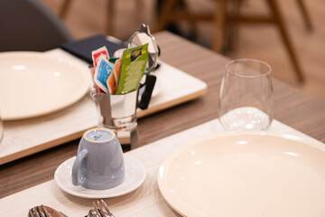 Breakfast area