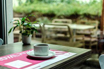 Breakfast area