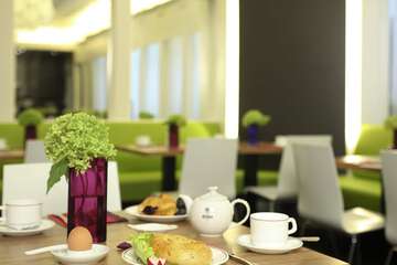 Breakfast area
