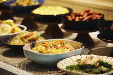 Breakfast buffet
