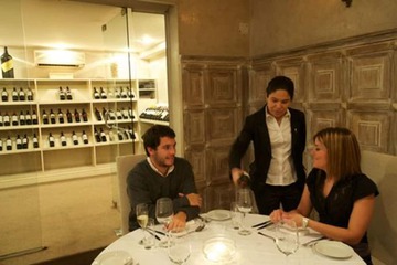 Couples dining