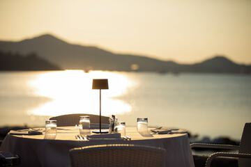 Couples dining