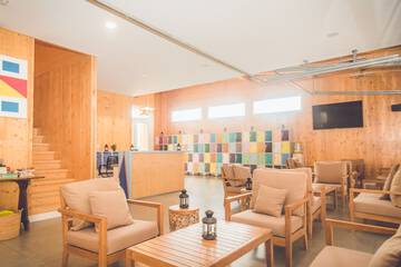 Lobby sitting area