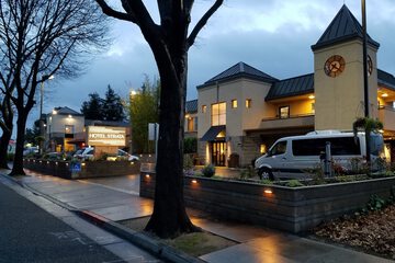 Front of property - evening/night