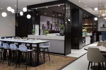 Breakfast area