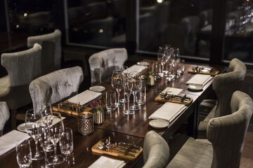 Couples dining