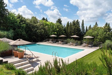 Rooftop pool