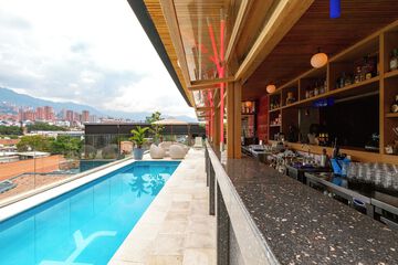 Rooftop pool