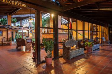 Interior entrance