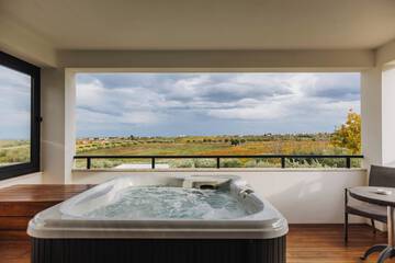 Private spa tub