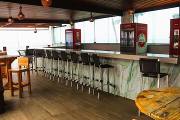 Poolside bar