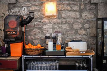 Breakfast buffet