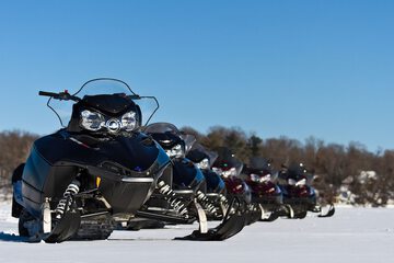 Snowmobiling