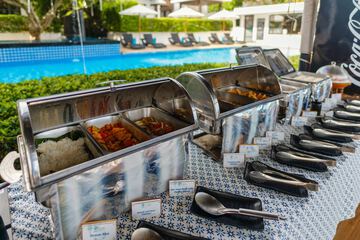 Breakfast buffet