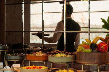 Breakfast area