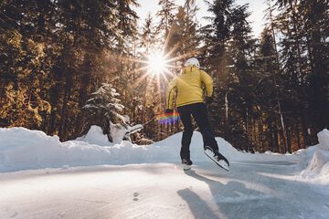 Ice skating