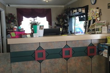 Check-in/check-out kiosk