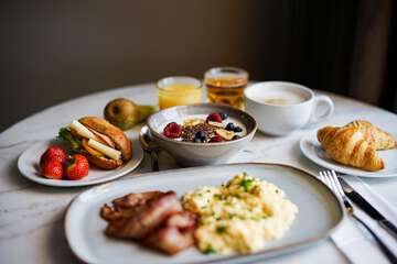 Breakfast buffet