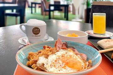 Breakfast area