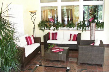 Lobby sitting area