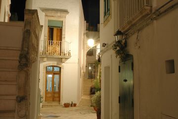 Front of property - evening/night