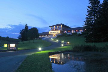 Front of property - evening/night