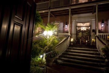 Front of property - evening/night