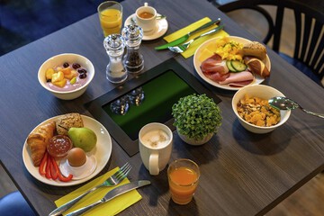 Breakfast area