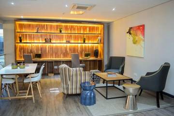 Lobby sitting area