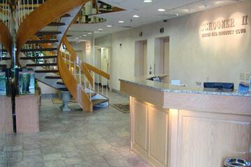 Check-in/check-out kiosk